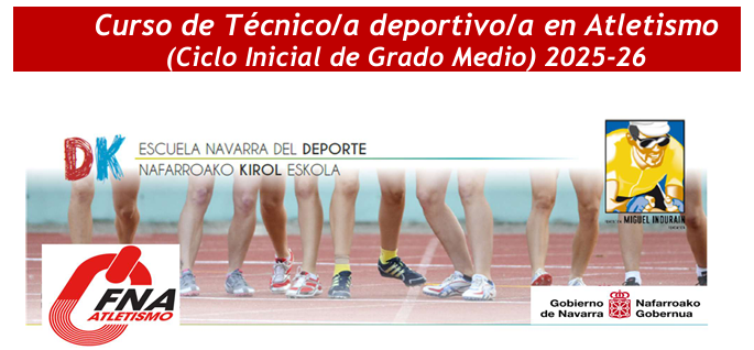 CICLO INICIAL Grado Medio T&eacute;cnico Deportivo Atletismo - TD1